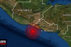 Un fuerte sismo sacude las costas de Ahuachapán, El Salvador