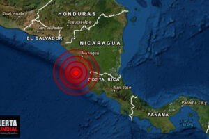 Un potente sismo tambalea el Pacifico de Nicaragua