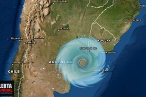 Alertan por ciclón que se formo en la Argentina y se sentirá en la capital
