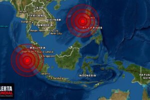 Dos potente sismos de 6.4 y 6.7 en un lapso de tres minutos sin AMENAZA de tsunami sacude Filipinas e Indonesia