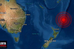 Sismo de magnitud 6.6 sacude la región de las Islas Kermadec