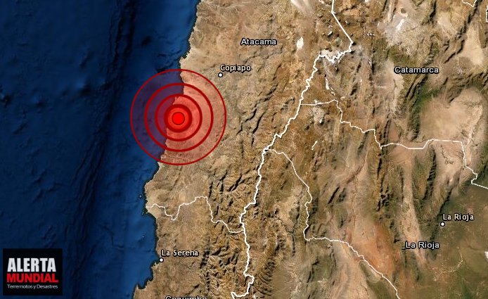 Fuerte sismo sacude el norte de Chile