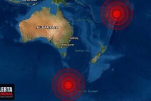 En un lapso de 10 minutos dos sismos de magnitud 6.2 y 6.4 sin alerta de tsunami se registra en la Isla Macquarie y Tonga
