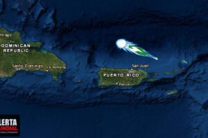 Enorme bola de fuego verdoso surca el cielo nocturno y fue visible en todo Puerto Rico
