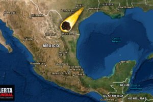 Reportan caída de bola de fuego en Monterrey, Nuevo León, México