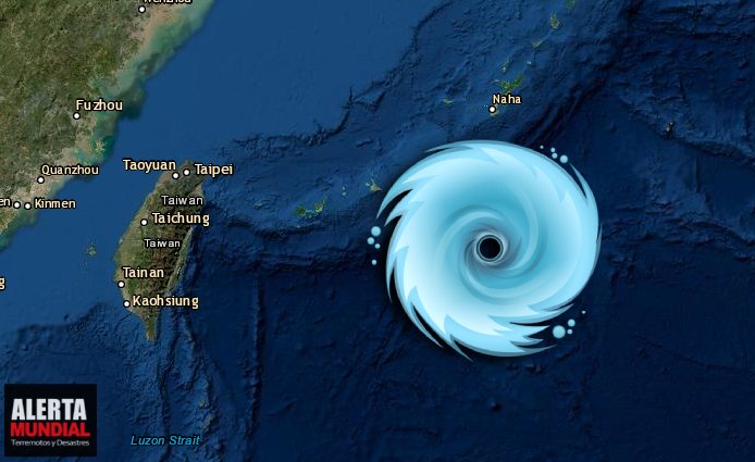 En vivo el tifón Hinnamnor cerca de golpear Japón es la tormenta más fuerte de 2022