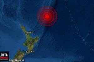Sismo de magnitud 6.0 sacude las Islas Kermadec, Nueva Zelanda