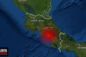Sismo fuerte de mediana intensidad sacude Costa Rica