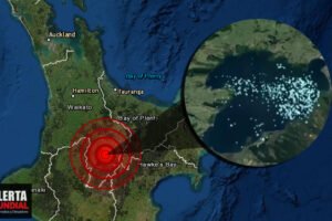 Temen erupción por supervolcán tras serie de 700 sismos en Nueva Zelanda