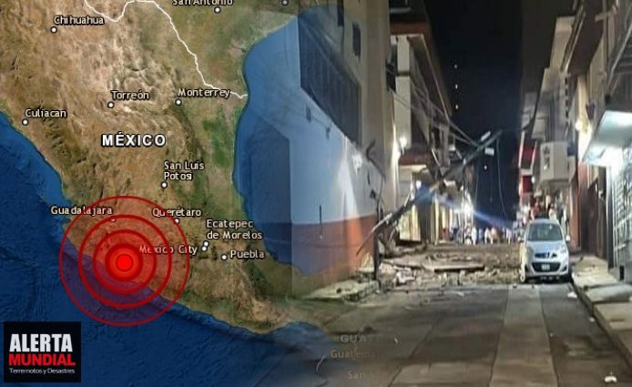 Un nuevo Terremoto deja al menos dos victimas en México esta madrugada