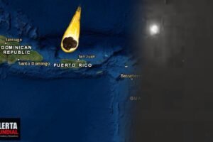 Avistan brillante y grande meteorito en dirección al sureste de Puerto Rico