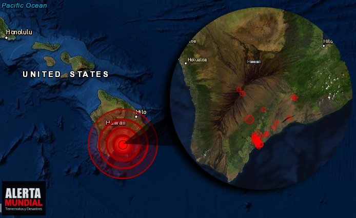 Hawai Dos Fuertes sismos generan 35 temblores en el volcán más grande del mundo; No hay peligro de tsunami por ahora