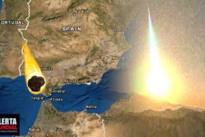Meteorito estalla sobra Cádiz, España, haciéndose literalmente de día por unos segundos