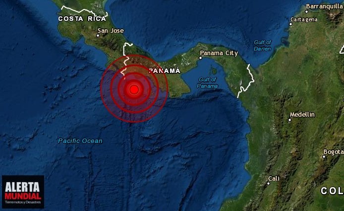 Se registra TREMENDO sismo en el sur de Panamá Tsunami cesado