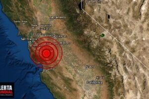 Un fuerte sismo sacude el Área de la Bahía, California de los Estados Unidos