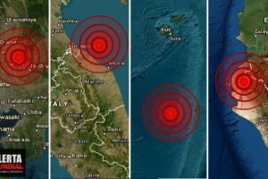 Noche de Terremotos en Nepal, Perú, Ecuador, Italia, Japón y Fiji