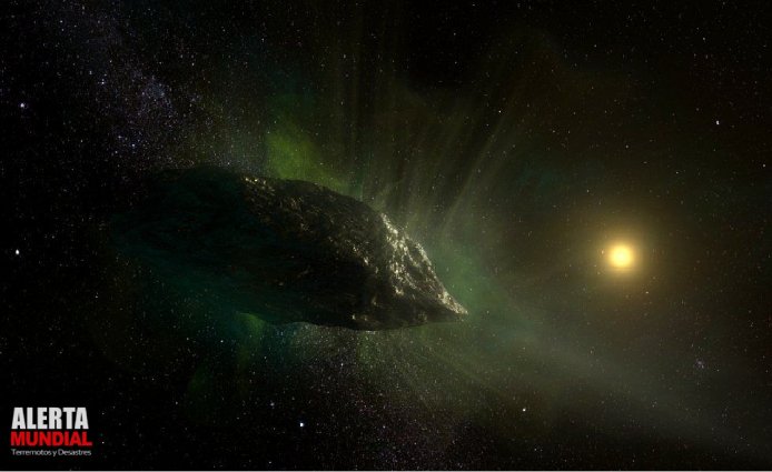 Antes que el cometa verde haga su paso por la Tierra.. Otro cometa 'alienígena' de 6 kilómetros pasa zumbando por el sol