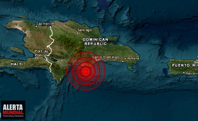 En videos República Dominicana es sacudida por un fuerte sismo causando susto a la población