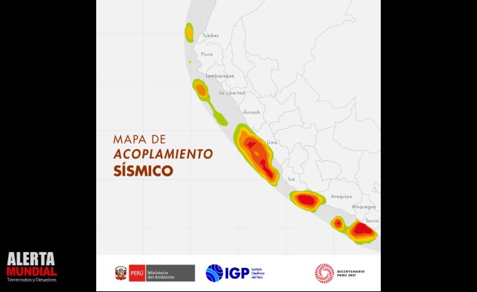 Malas noticias para Perú: Acumulación de energía por silencio sísmico en Lima es similar a la de Turquía