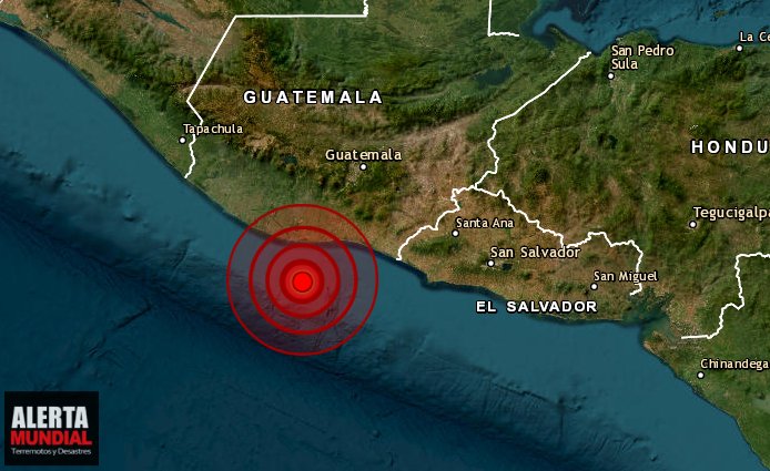 Fuerte sismo sacude Guatemala tan lejos como El Salvador