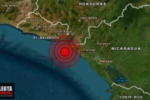 Fuerte sismo sacude el Pacifico de El Salvador y Nicaragua