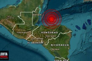 Fuerte y largo sismo sacude el Caribe de Honduras