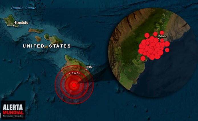 Investigación revela la escalofriante razón por la que un pueblo hawaiano tiene 500 sismos a la semana