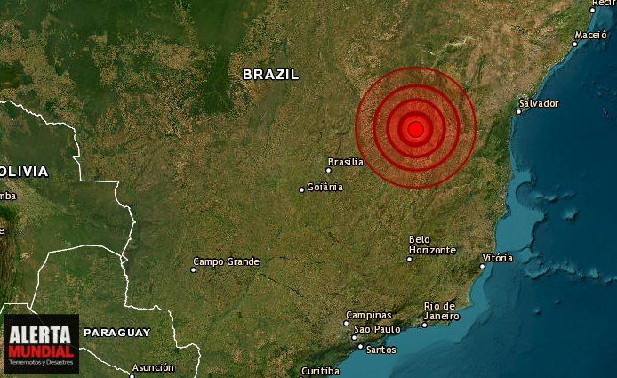 Nadie a salvo Se registra sismo inusual en Brasil (VIDEO)