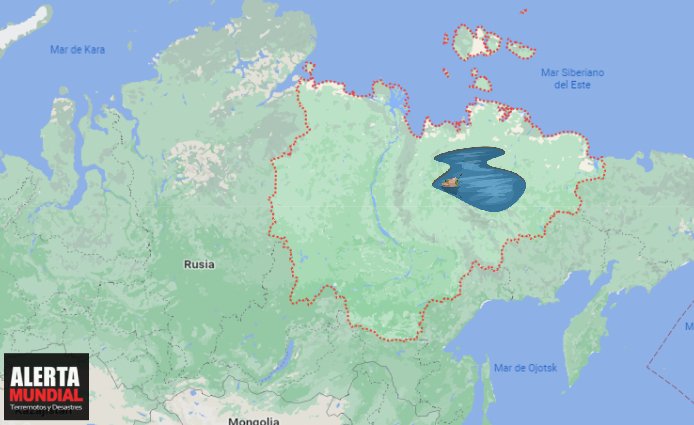 Un enorme lago desaparece misteriosamente en minutos en Rusia
