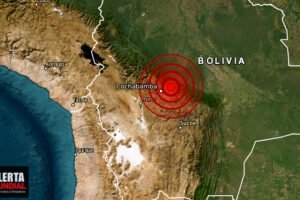 Fuerte sismo sacude Cochabamba, Bolivia