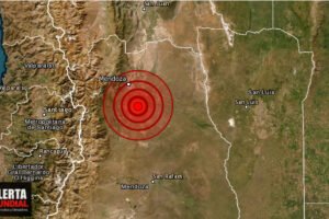 Fuerte sismo sacude Mendoza, Argentina.. ¡Se sintió fuerte!