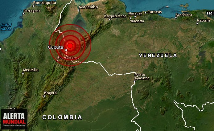 Fuerte sismo sacude la región fronteriza de Venezuela y Colombia (VIDEOS)