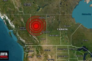 Múltiples sismos moderados sacuden Alberta, Canadá