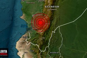 Terremoto golpea a Ecuador hace instantes..