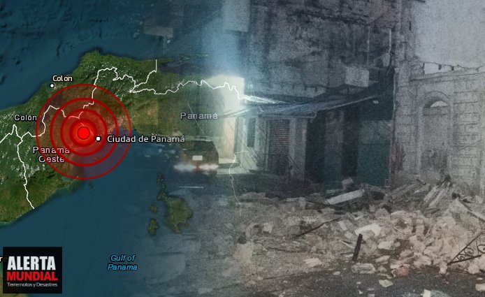Sismo en la Ciudad de Panamá se informa de daños en algunas viviendas