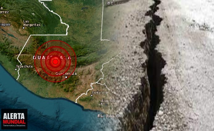 Fuerte sismo en Guatemala se siente tan lejos como México, El Salvador, Honduras y Nicaragua