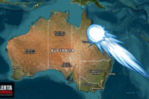 La noche se convierte en día en Australia tras la caída de enorme meteorito con severo resplandor