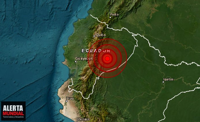 Fuerte sismo se registra en Morona Santiago del Ecuador