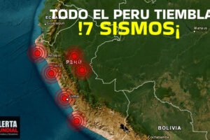 Perú enfrenta una serie de sismos en diferentes regiones en menos de 24 horas