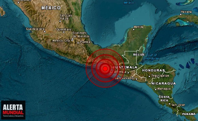Potente sismo despierta y aterroriza esta madrugada a Chiapas; continúan las réplicas