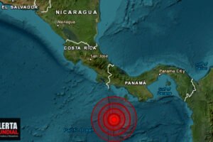 Fuerte sismo sacude el Pacifico de Panamá y Costa Rica