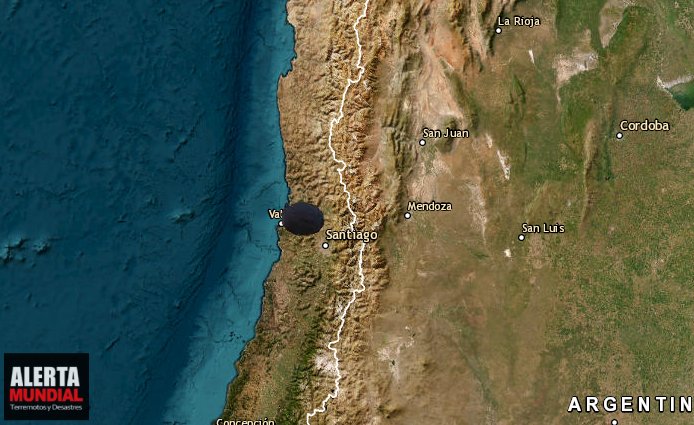 Se abre la tierra enorme socavon cerca de tragarse un edificio en Chile