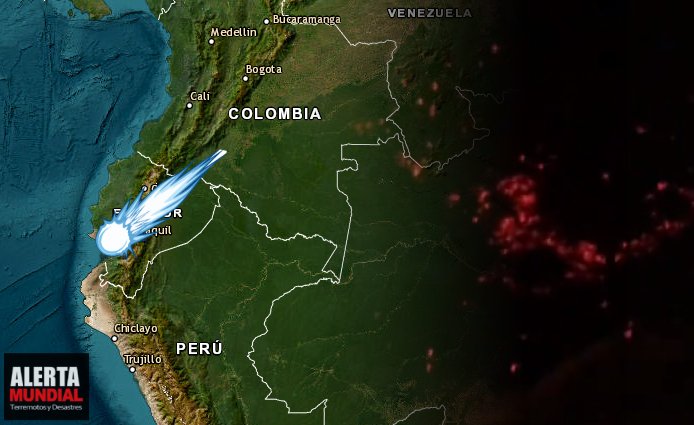 Caída de supuesto enorme meteorito impacta y deja un cráter en Punta Carnero, Ecuador; autoridades investigan