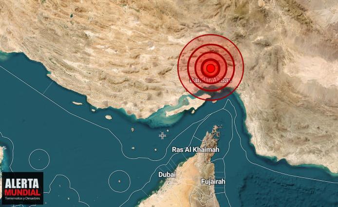 Varios sismos potentes sacude Irán en menos de 24 horas
