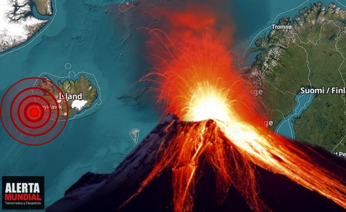 Enjambre de miles de sismos aumentan el temor de que el volcán entre en erupción en Islandia