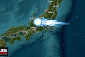 Enorme meteorito sobrevuela el cielo de Japón habitantes dicen haber oído su caída en la Tierra