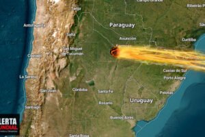 Misteriosa Bola de Fuego Ilumina los Cielos de Puerto Bermejo, Argentina