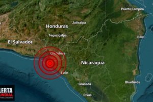 Temblor moderado sacude Nicaragua, percibido en Honduras y El Salvador