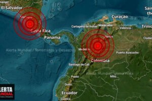 Fuerte Temblor Sacude Costa Rica y Nicaragua minutos antes en Colombia