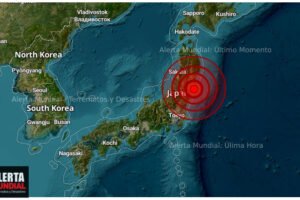 Fuerte sismo cerca de la Costa Este de Honshu, Japón
